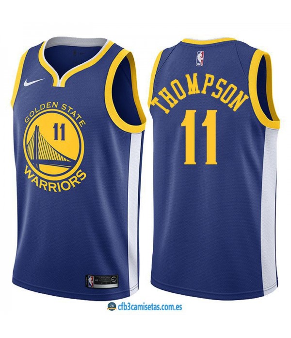 CFB3-Camisetas Klay Thompson Golden State Warriors Icon