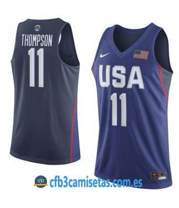 CFB3-Camisetas Klay Thompson USA Rio 2016