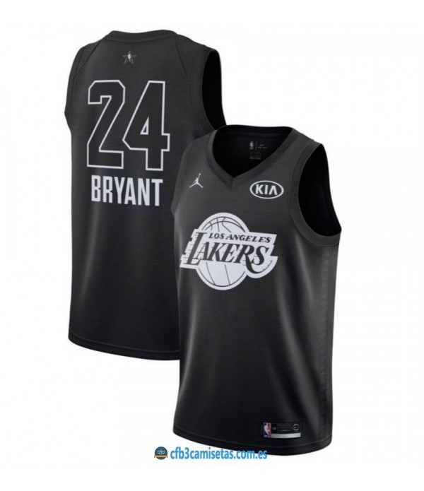 CFB3-Camisetas Kobe Bryant 2018 All Star Black