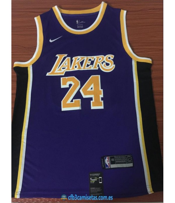 CFB3-Camisetas Kobe Bryant Los Angeles Lakers Statement 2019