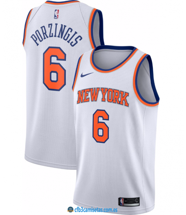 CFB3-Camisetas Kristaps Porzingis New York Knicks Association