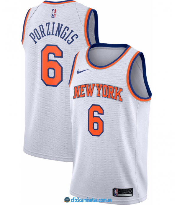 CFB3-Camisetas Kristaps Porzingis New York Knicks ...