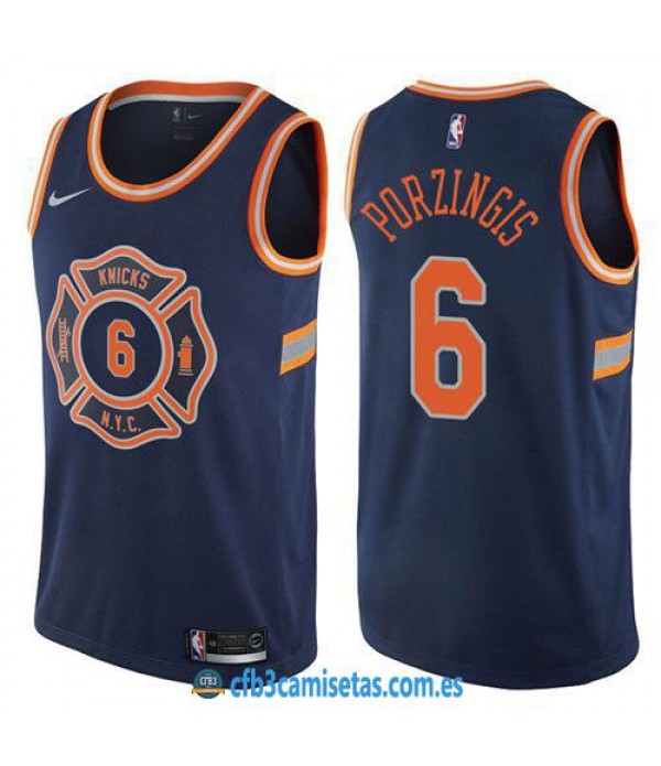 CFB3-Camisetas Kristaps Porzingis New York Knicks ...