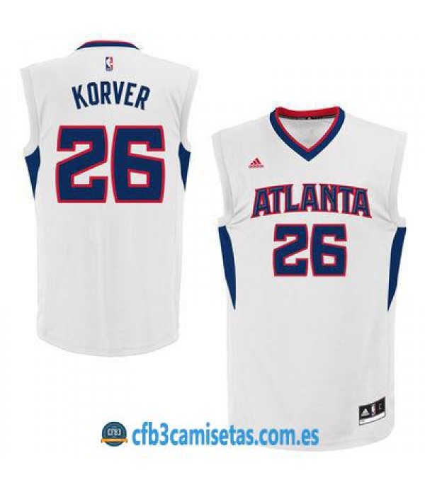 CFB3-Camisetas Kyle Korver Atlanta Hawks Home