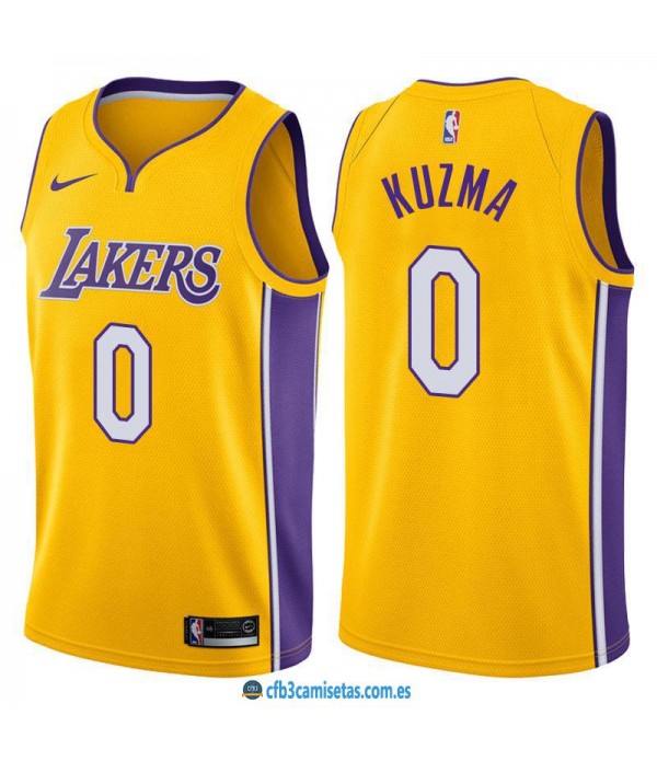 CFB3-Camisetas Kyle Kuzma Los Angeles Lakers Icon