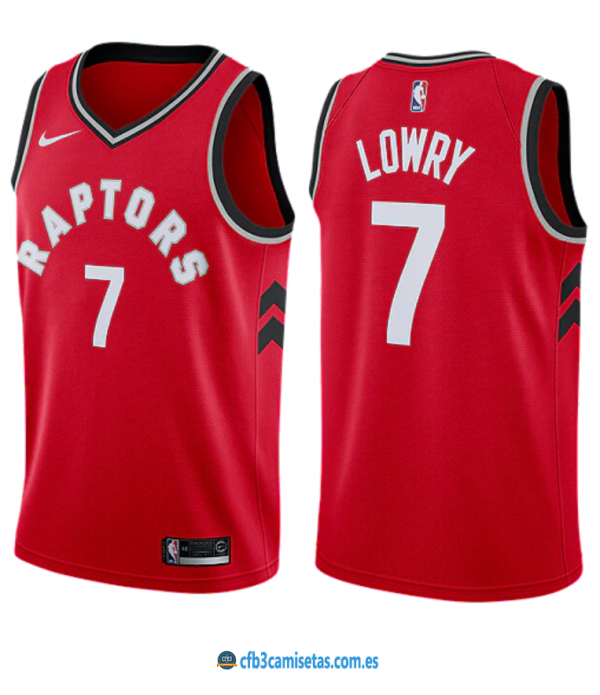 CFB3-Camisetas Kyle Lowry Toronto Raptors Icon