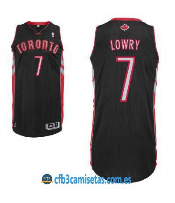 CFB3-Camisetas Kyle Lowry Toronto raptors Negro