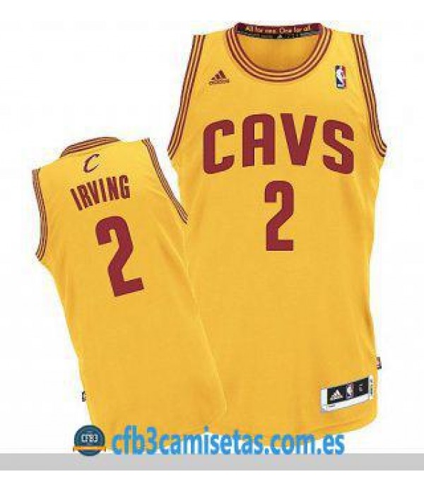 CFB3-Camisetas Kyrie Irving Cleveland Cavaliers Alternate