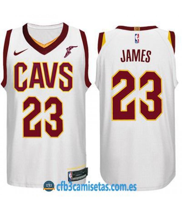 CFB3-Camisetas LeBron James Cleveland Cavaliers Association