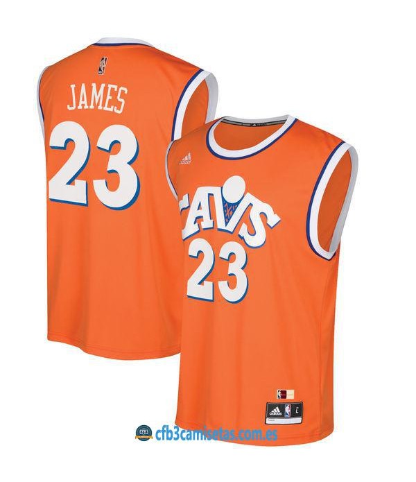 CFB3-Camisetas LeBron James Cleveland Cavaliers Cl...