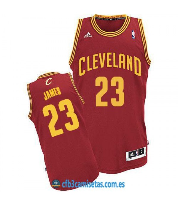 CFB3-Camisetas LeBron James Cleveland Cavaliers Ro...