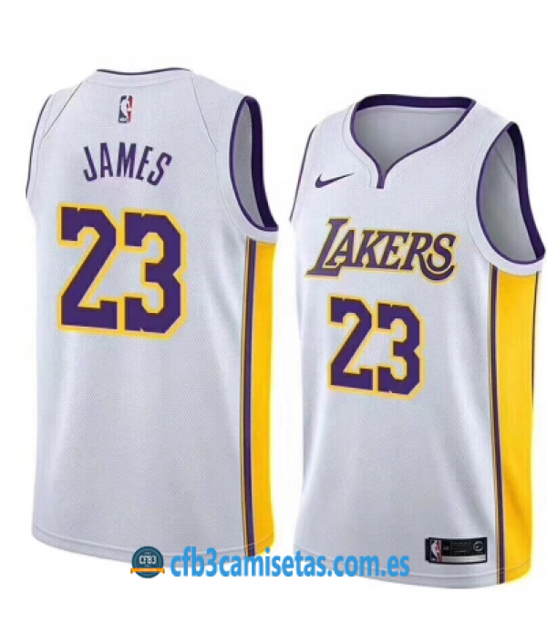 CFB3-Camisetas LeBron James Los Angeles Lakers Ass...