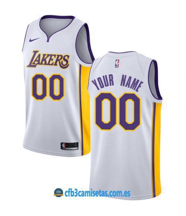 CFB3-Camisetas Los Angeles Lakers Association PERS...