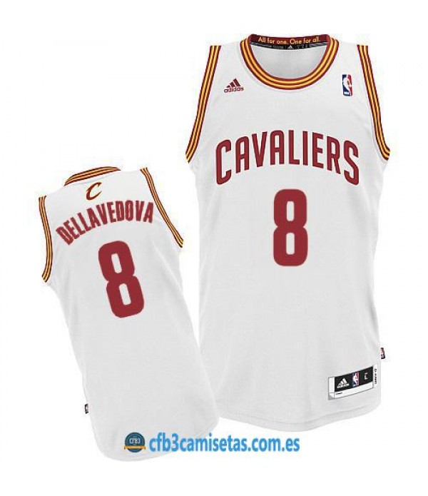 CFB3-Camisetas Matthew Dellavedova Cleveland Cavaliers White