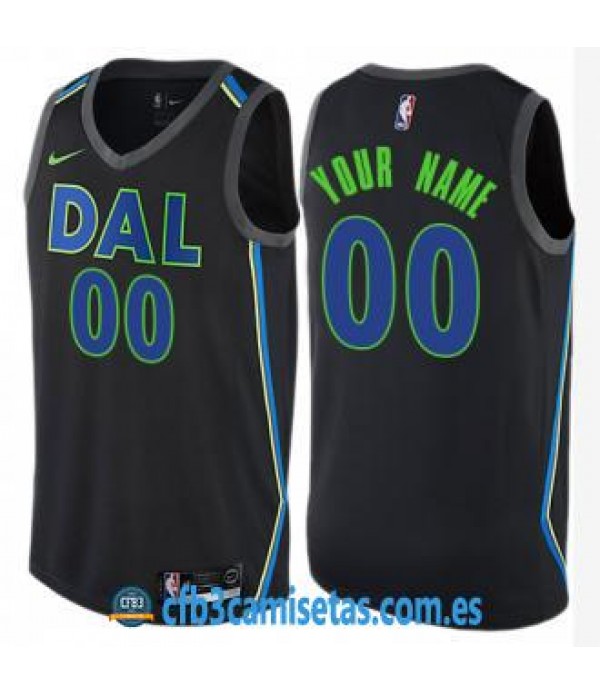 CFB3-Camisetas Mavericks Dallas City Edition Perso...