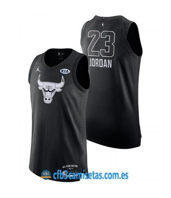 CFB3-Camisetas Michael Jordan 2018 All Star Black