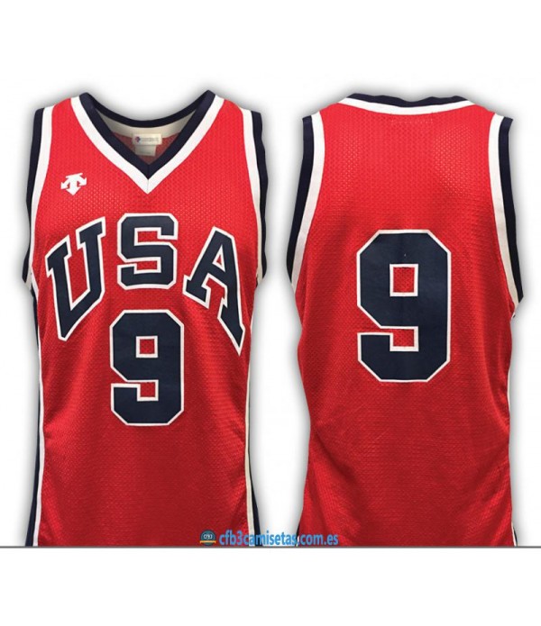 CFB3-Camisetas Michael Jordan USA JJOO 1984