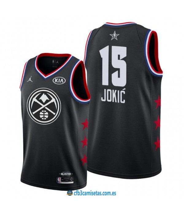 CFB3-Camisetas Nikola Jokić 2019 All Star Black