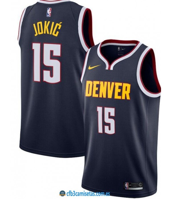 CFB3-Camisetas Nikola Jokic Denver Nuggets Icon 20...