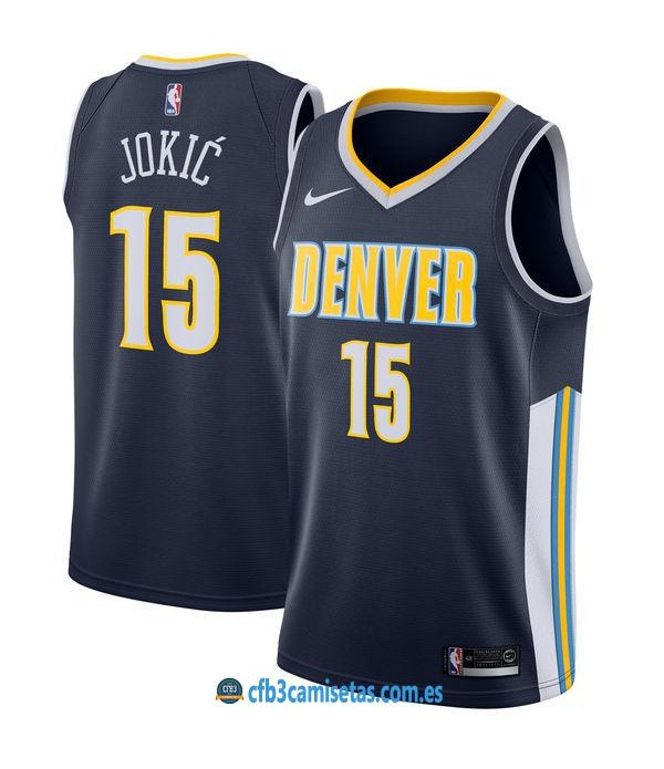 CFB3-Camisetas Nikola Jokic Denver Nuggets Icon