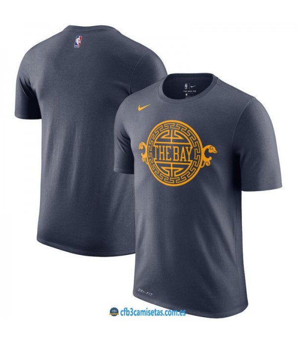 CFB3-Camisetas NoName Golden State Warriors Sleeve...