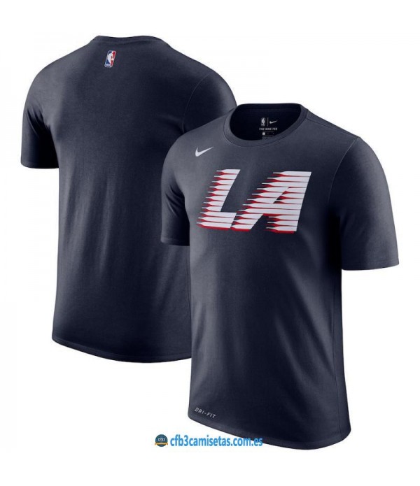 CFB3-Camisetas NoName Los Angeles Clippers Sleeve ...