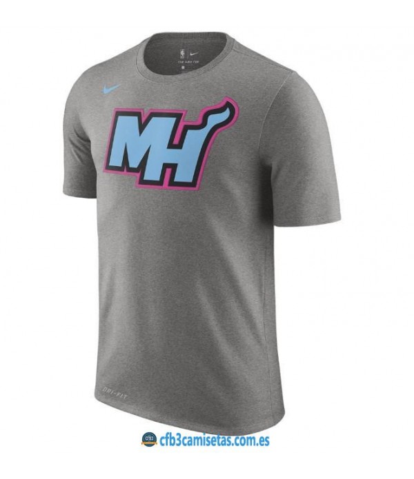 CFB3-Camisetas NoName Miami Heat Sleeve Edition Gr...