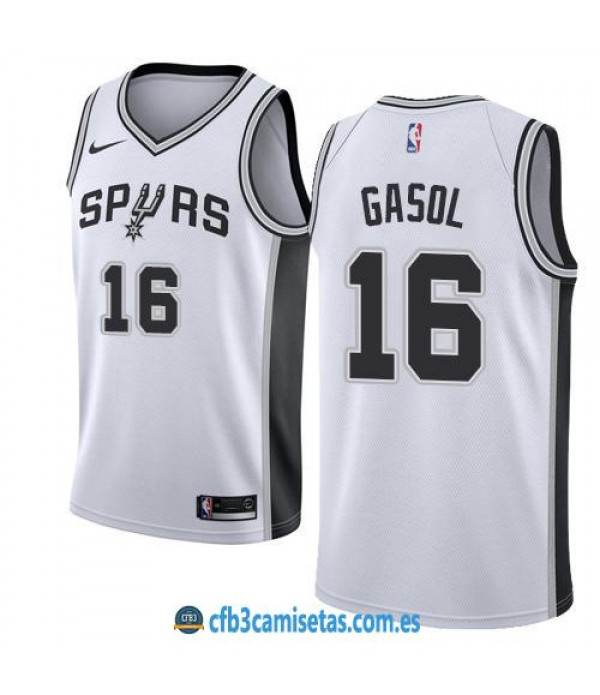 CFB3-Camisetas Pau Gasol San Antonio Spurs Associa...