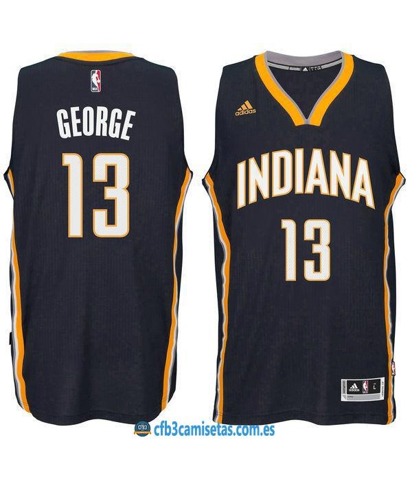 CFB3-Camisetas Paul George Indiana Pacers Navy