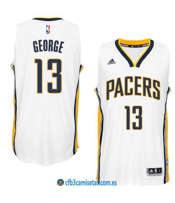 CFB3-Camisetas Paul George Indiana Pacers White