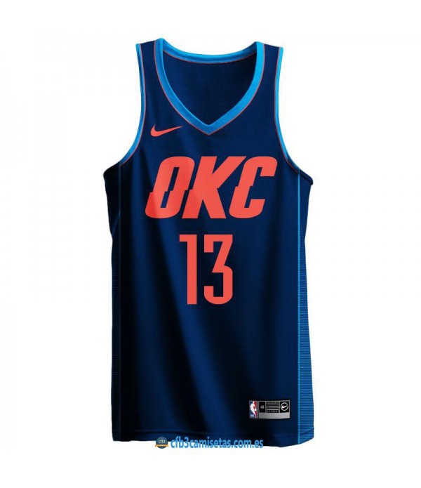 CFB3-Camisetas Paul George Oklahoma City Thunder S...