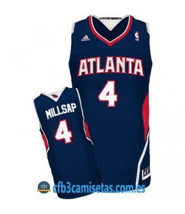 CFB3-Camisetas Paul Millsap Atlanta Hawks Road