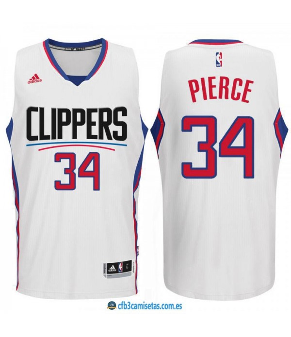 CFB3-Camisetas Paul Pierce Los Angeles Clippers 20...