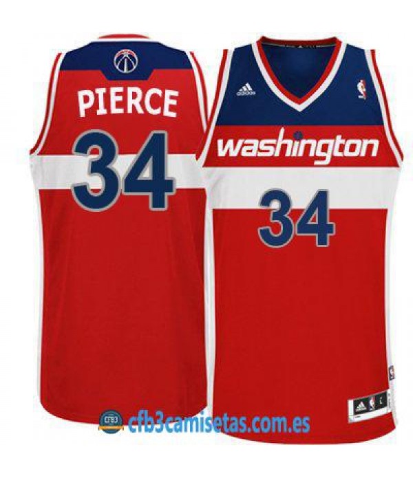 CFB3-Camisetas Paul Pierce Washington Wizards Red