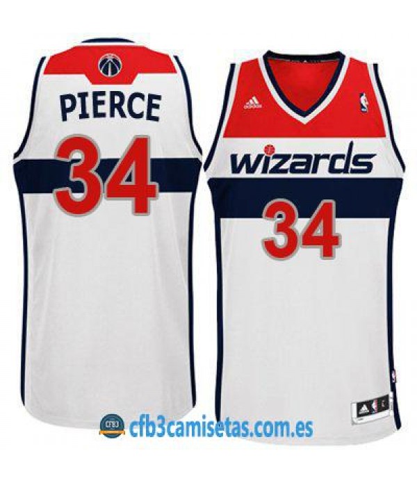 CFB3-Camisetas Paul Pierce Washington Wizards White