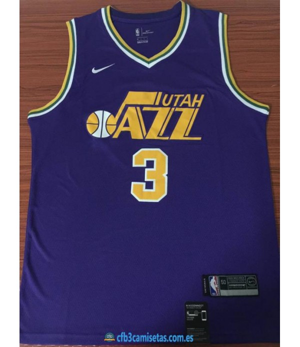 CFB3-Camisetas Ricky Rubio Utah Jazz 2018