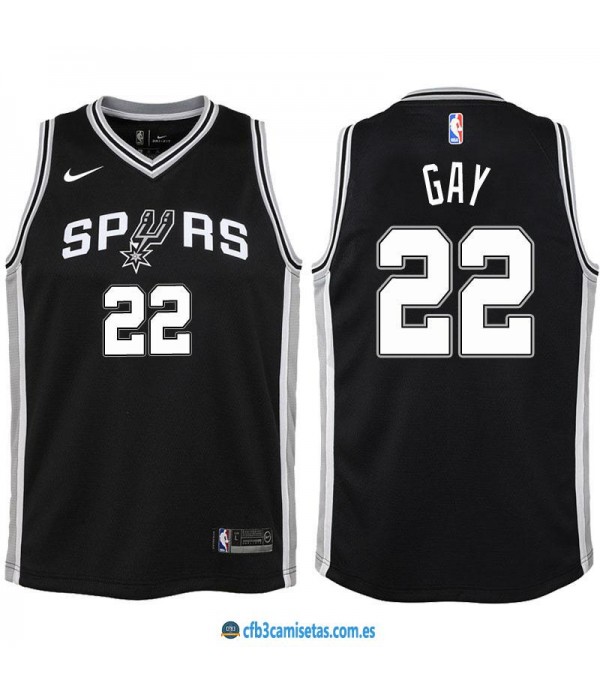 CFB3-Camisetas Rudy Gay San Antonio Spurs Icon