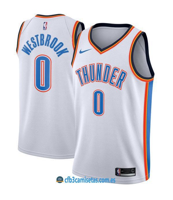 CFB3-Camisetas Russell Westbrook Oklahoma City Thunder Association