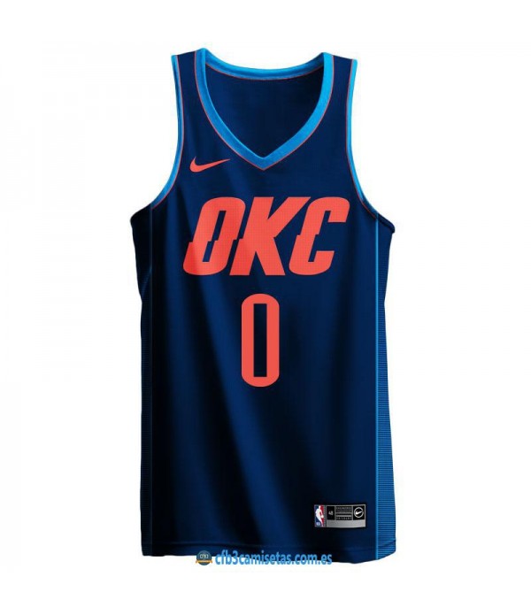 CFB3-Camisetas Russell Westbrook Oklahoma City Thu...