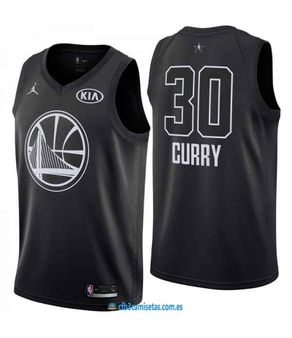 CFB3-Camisetas Stephen Curry 2018 All Star Black
