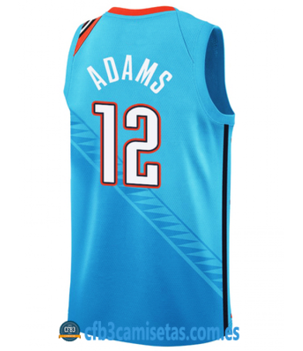 CFB3-Camisetas Steve Adams Oklahoma City Thunder 2018 2019 City Edition