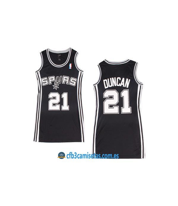 CFB3-Camisetas Tim Duncan San Antonio Spurs Negra ...