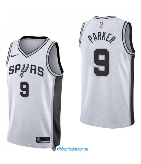 CFB3-Camisetas Tony Parker San Antonio Spurs Assoc...