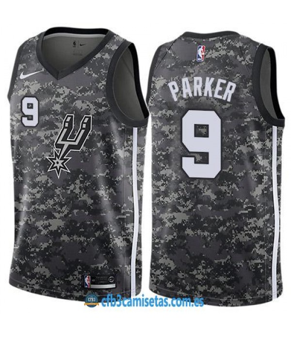 CFB3-Camisetas Tony Parker San Antonio Spurs City ...