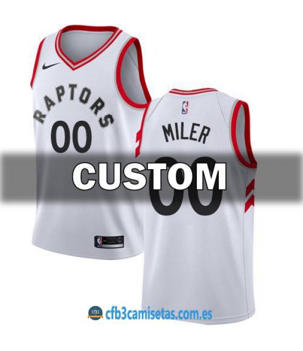 CFB3-Camisetas Toronto Raptors Association PERSONALIZABLE