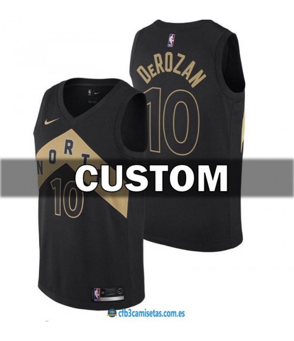 CFB3-Camisetas Toronto Raptors City Edition PERSONALIZABLE