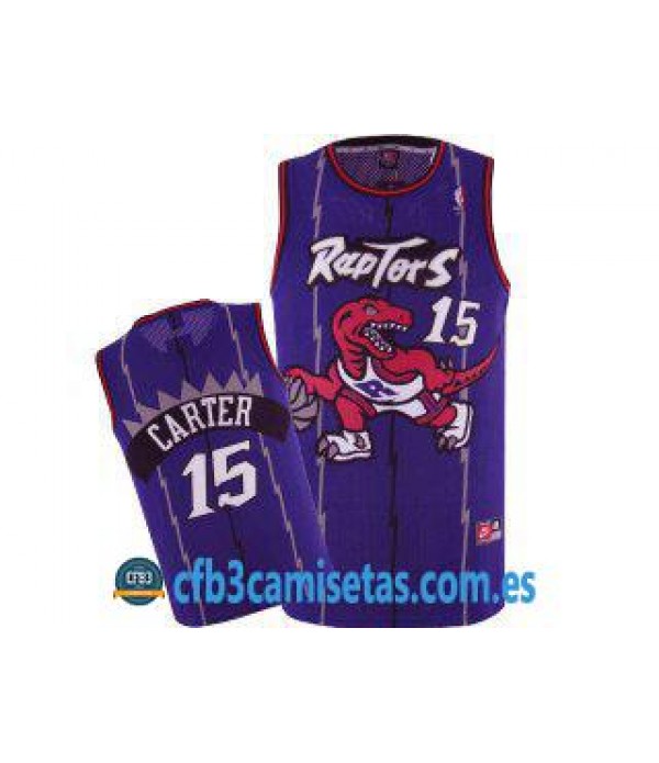 Surtido Sin lugar a dudas espiral Camisetas CFB3-CamisetasVince Carter Toronto Raptors Morada baratas