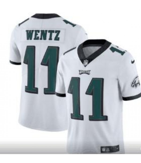 CFB3-Camisetas Carson Wentz Philadelphia Eagles Bl...