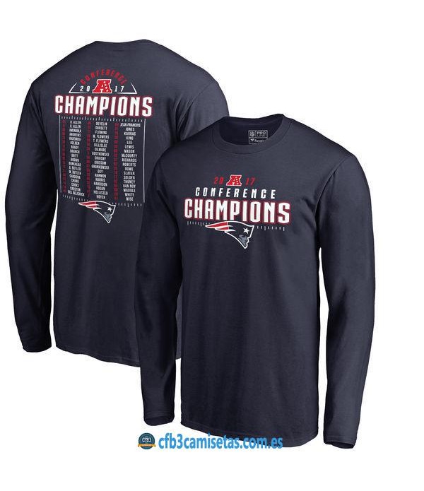 CFB3-Camisetas Conference Champions New England Pa...