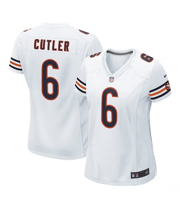 CFB3-Camisetas Jay Cutler Chicago Bears White